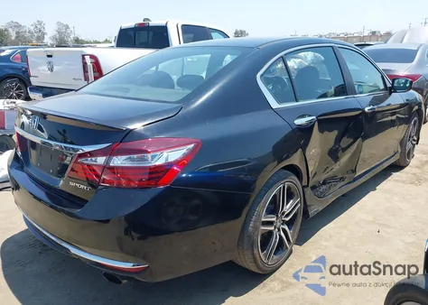 2017 Honda Accord Sport from USA, damaged, VIN 1HGCR2F54HA302495